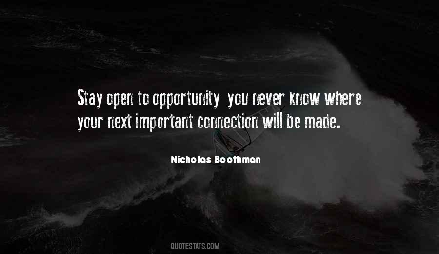 Open Opportunity Quotes #601627