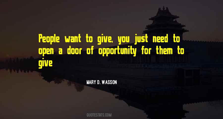 Open Opportunity Quotes #847030