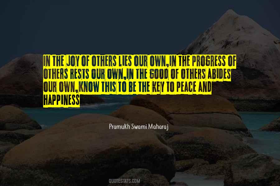 Joy Peace And Happiness Quotes #416207