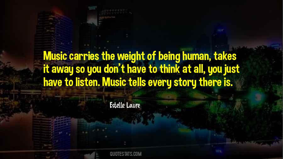 Music Tells A Story Quotes #475010
