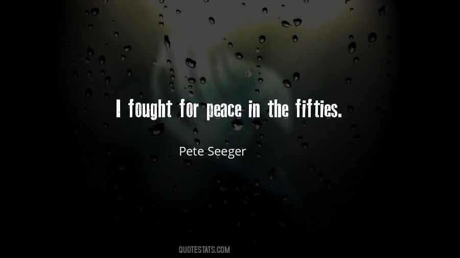 Peace In Quotes #1272096