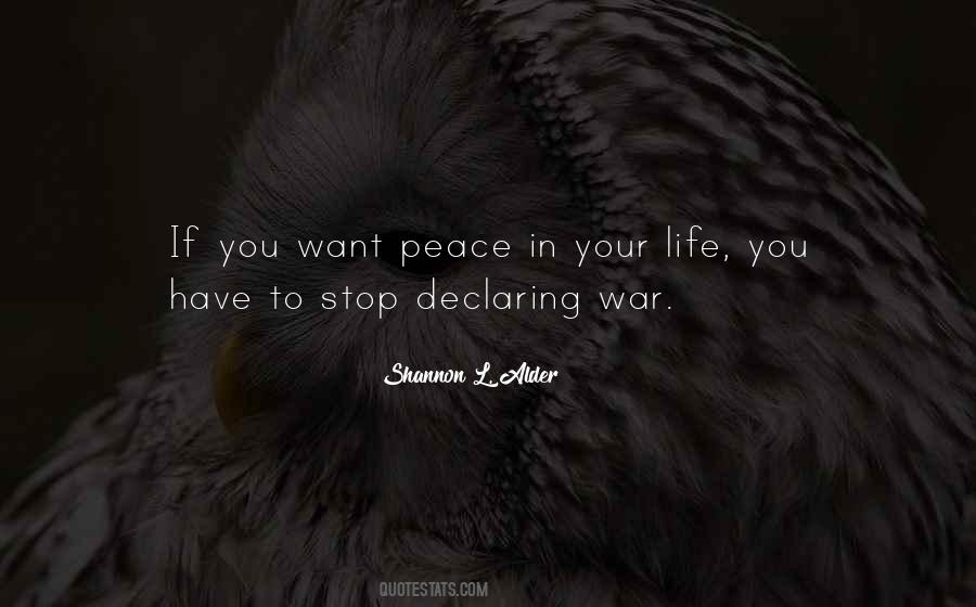 Peace In Quotes #1283628