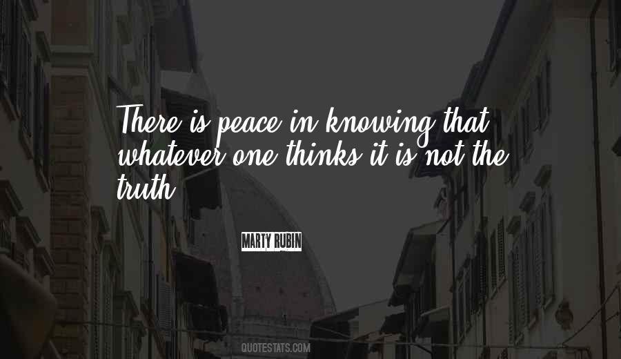 Peace In Quotes #1335752