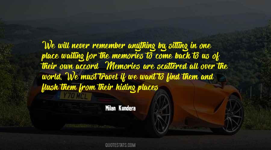 Waiting For Someone To Come Back Quotes #92961