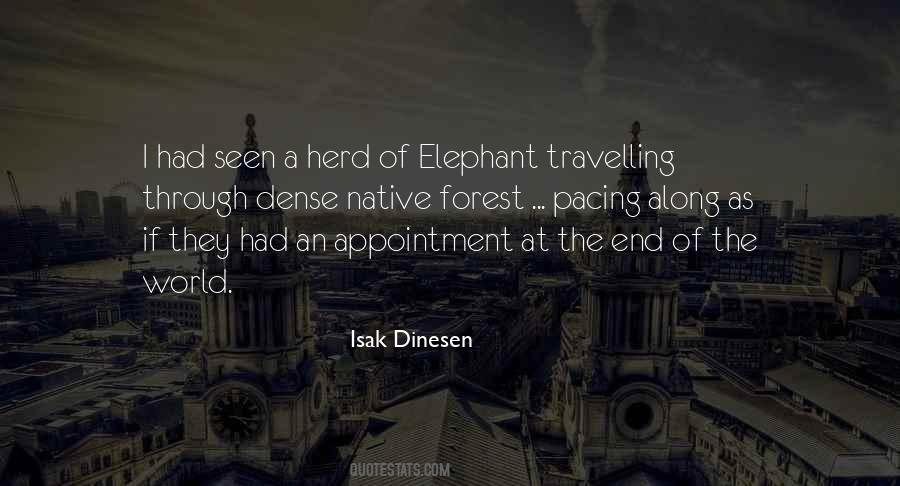 Herd Of Elephants Quotes #1028447