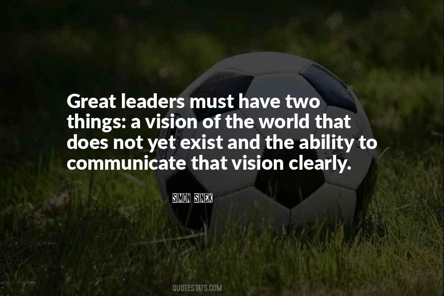 Vision And Goal Quotes #1150339