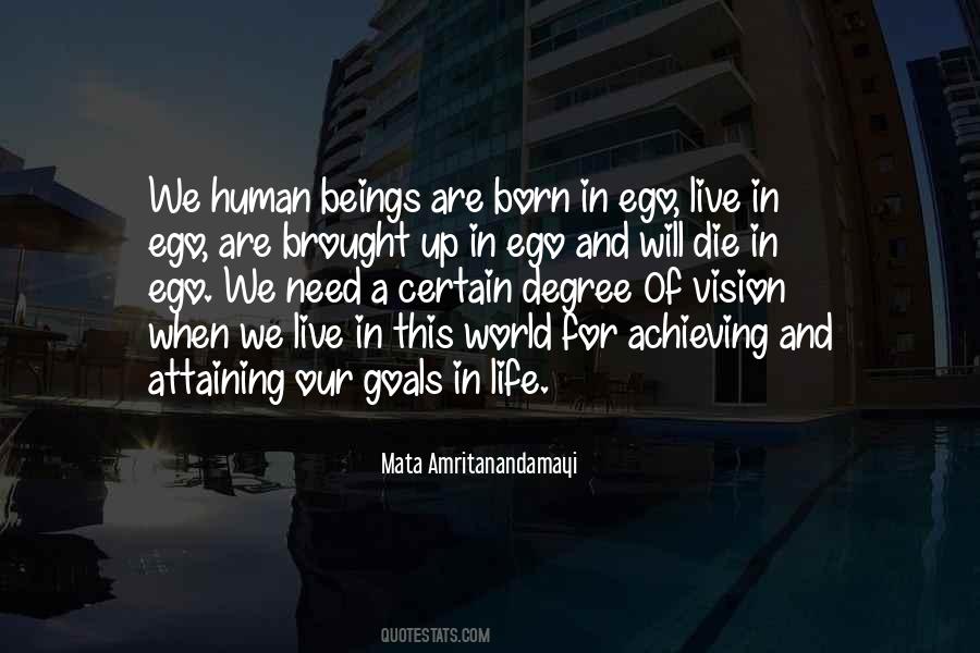 Vision And Goal Quotes #1259321