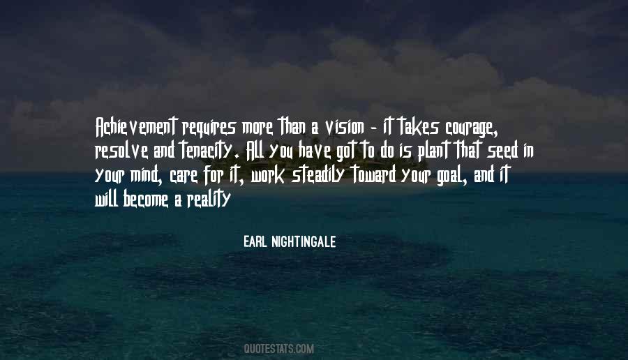 Vision And Goal Quotes #1455273