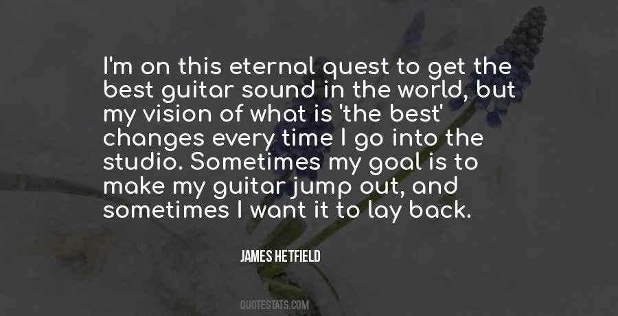 Vision And Goal Quotes #1769057