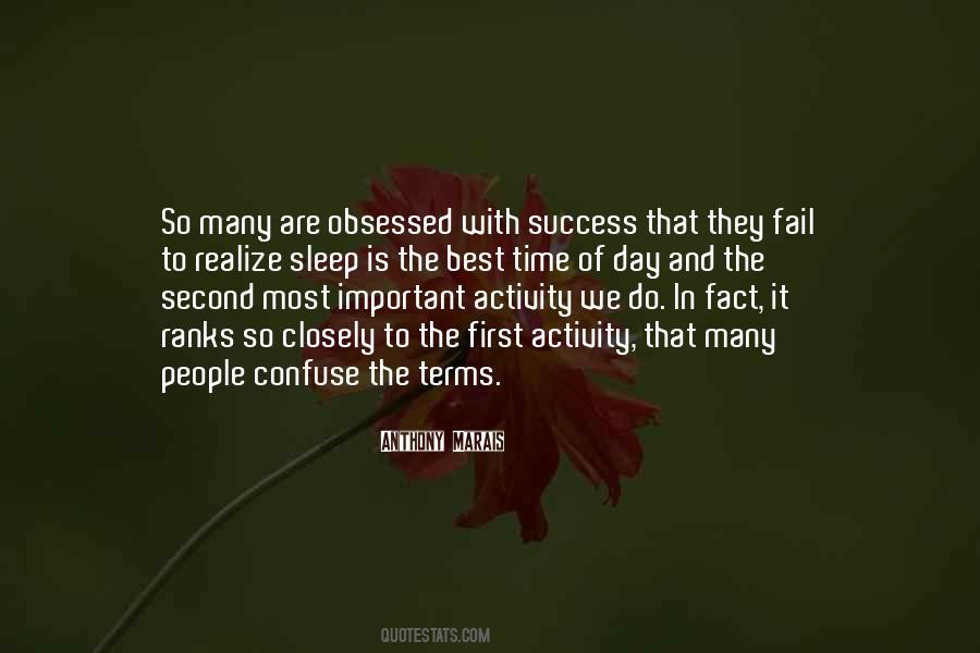 Obsessed With Success Quotes #709525