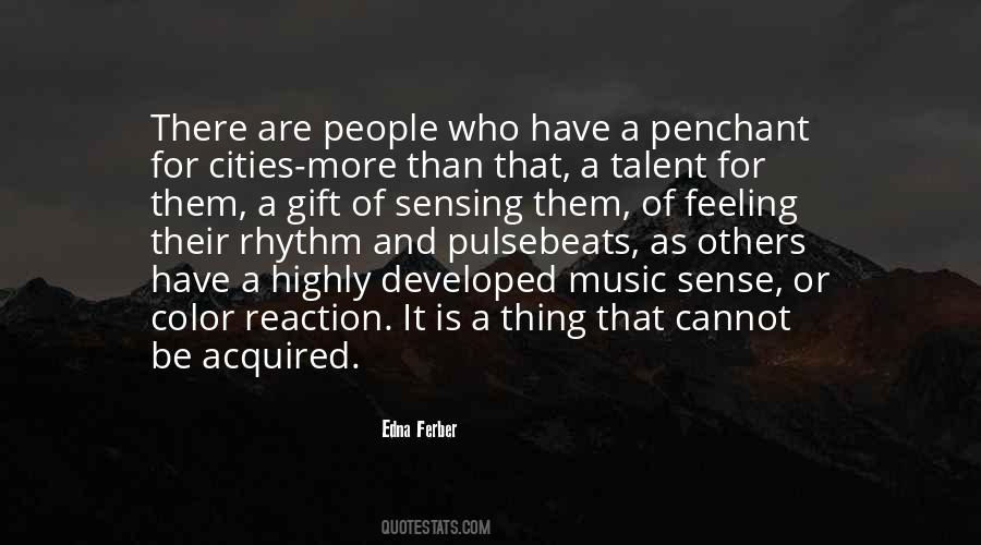 Quotes About The Gift Of Music #1624790