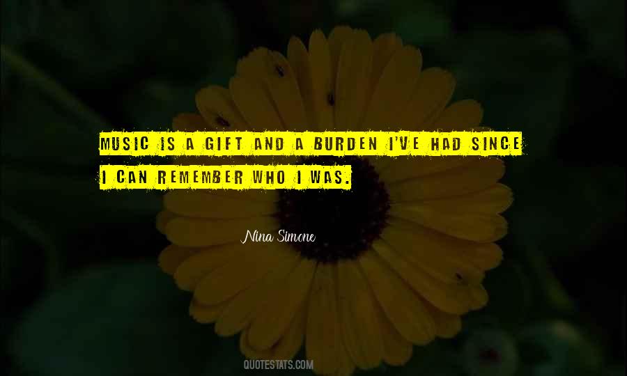 Quotes About The Gift Of Music #878317