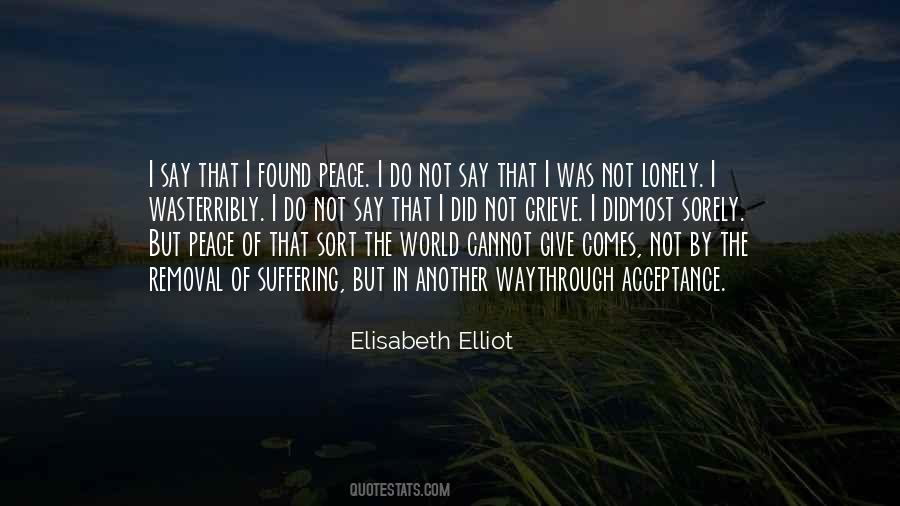 Found My Peace Quotes #381676