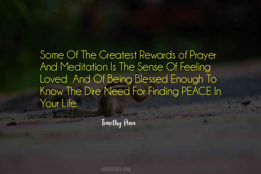 Prayer Peace Quotes #1480781