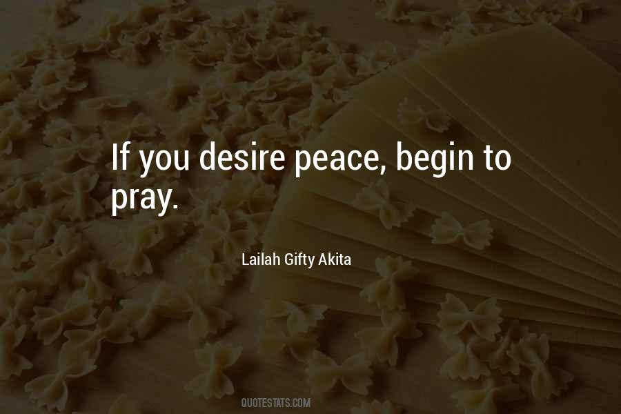 Prayer Peace Quotes #155160