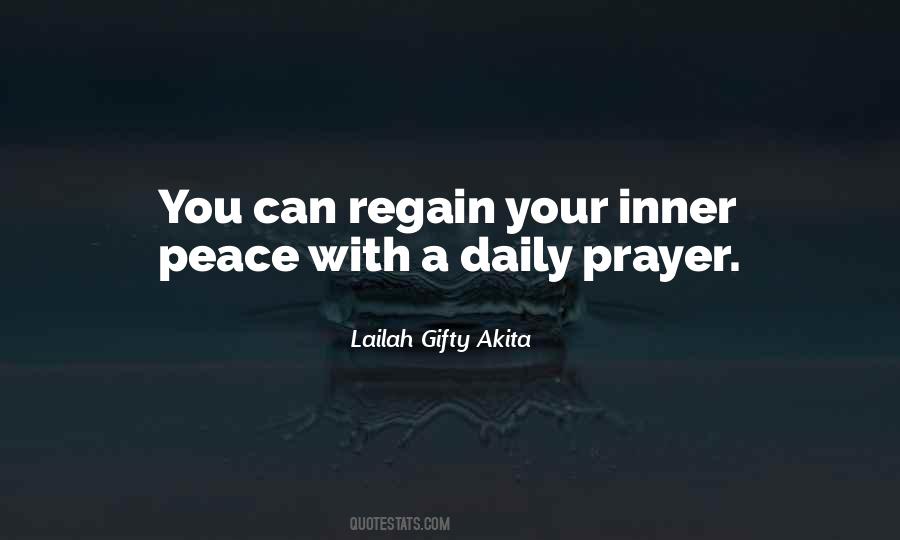 Prayer Peace Quotes #1775250