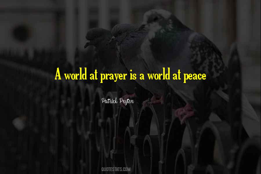 Prayer Peace Quotes #538237
