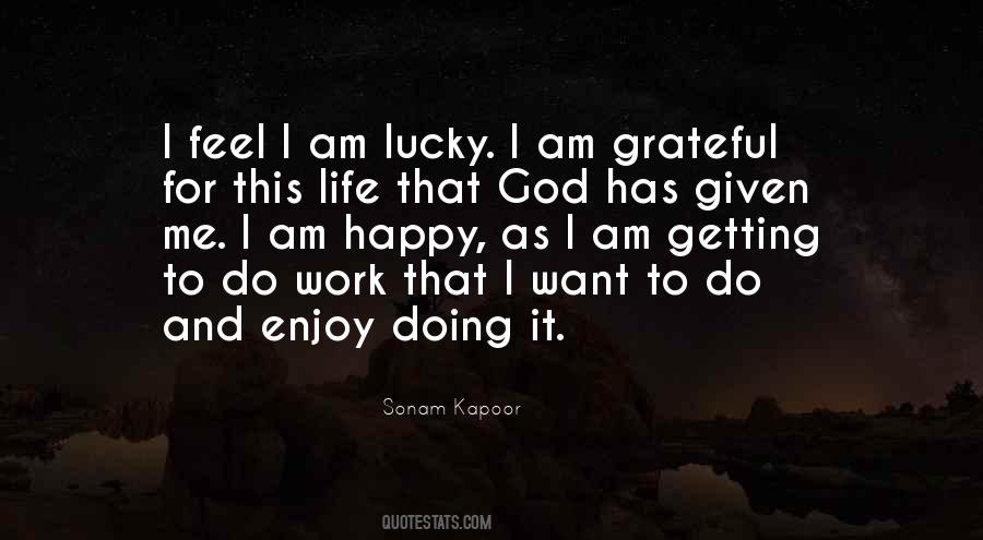 Am Grateful To God Quotes #881864