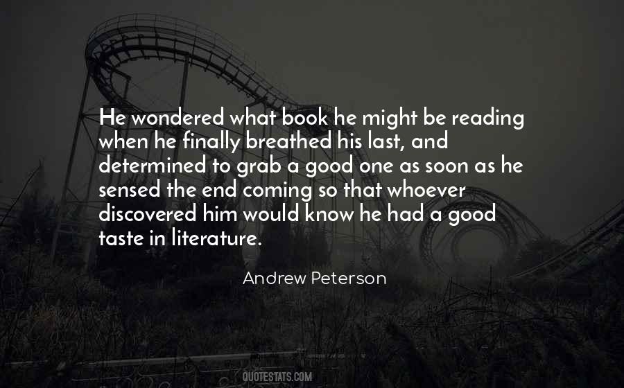 Finally End Quotes #1630514