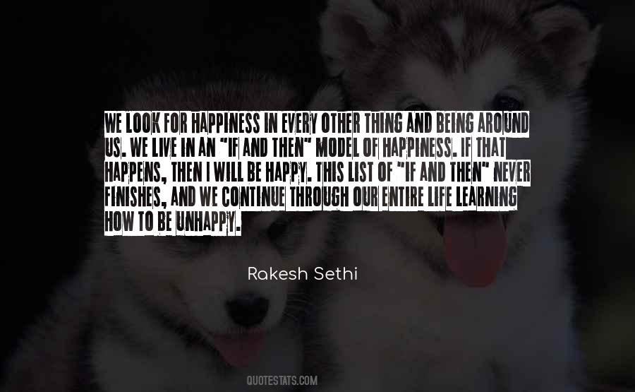 Learning How To Be Happy Quotes #695735