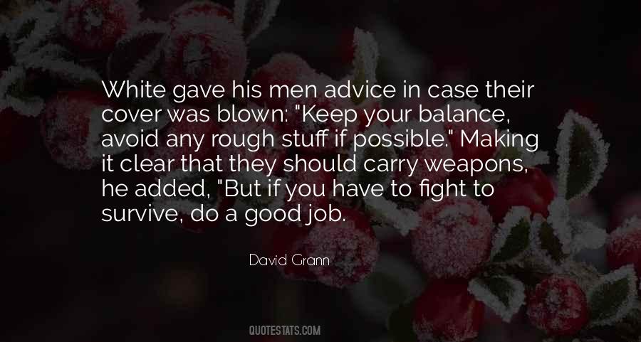 Avoid A Fight Quotes #1584689