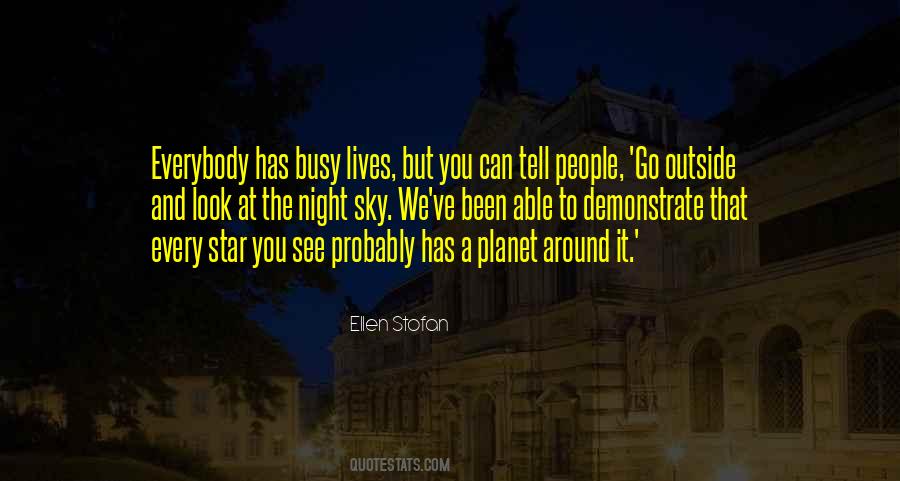 Night Outside Quotes #1017242