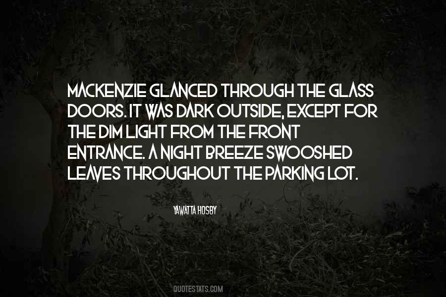 Night Outside Quotes #194273