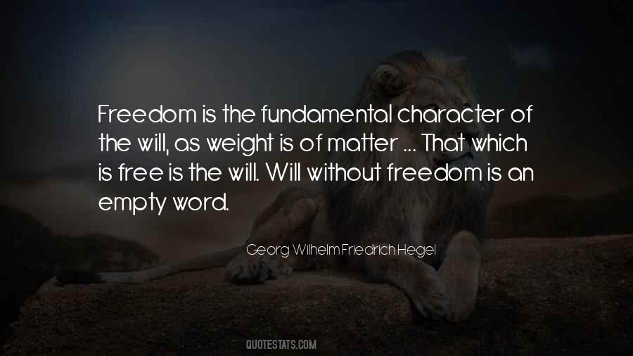 Fundamental Freedom Quotes #851305