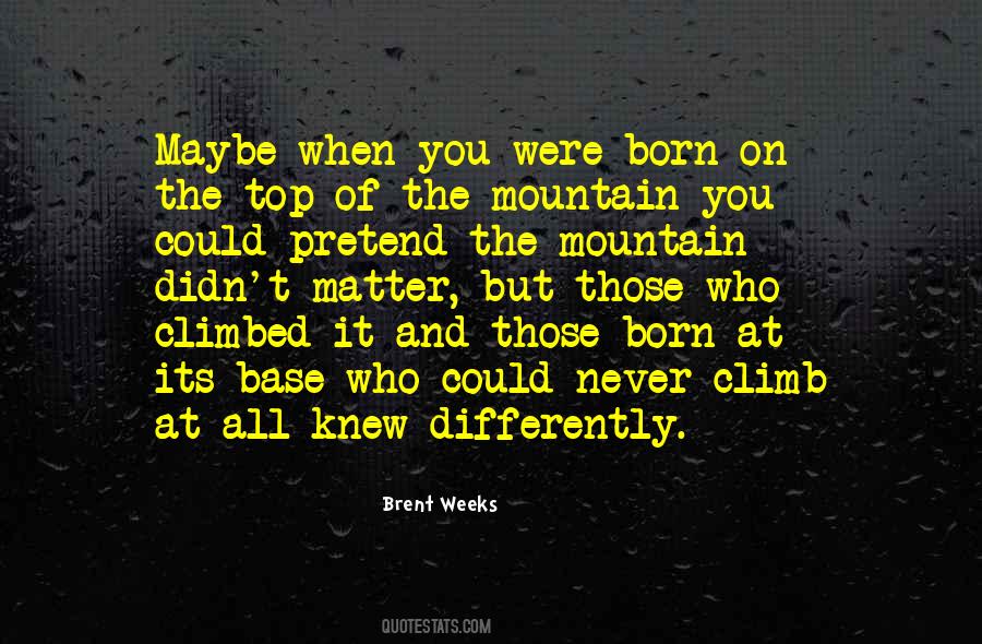 Born On Third Base Quotes #11611