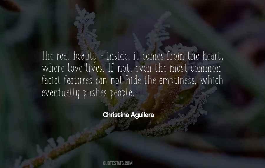 Beauty Comes From Inside Quotes #692293