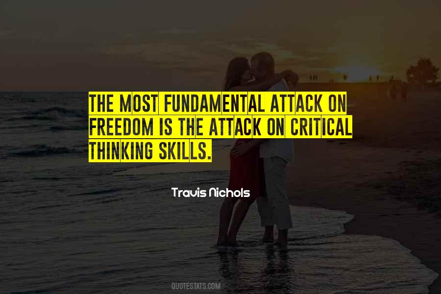 Fundamental Skills Quotes #1259814