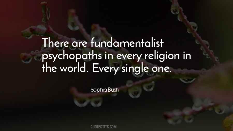 Fundamentalist Quotes #1023261