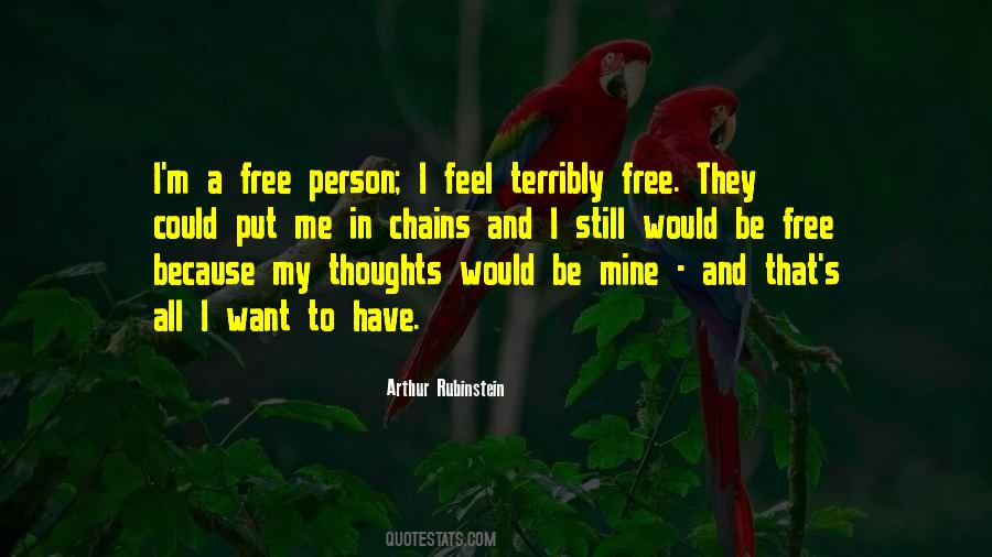 To Feel Free Quotes #46961