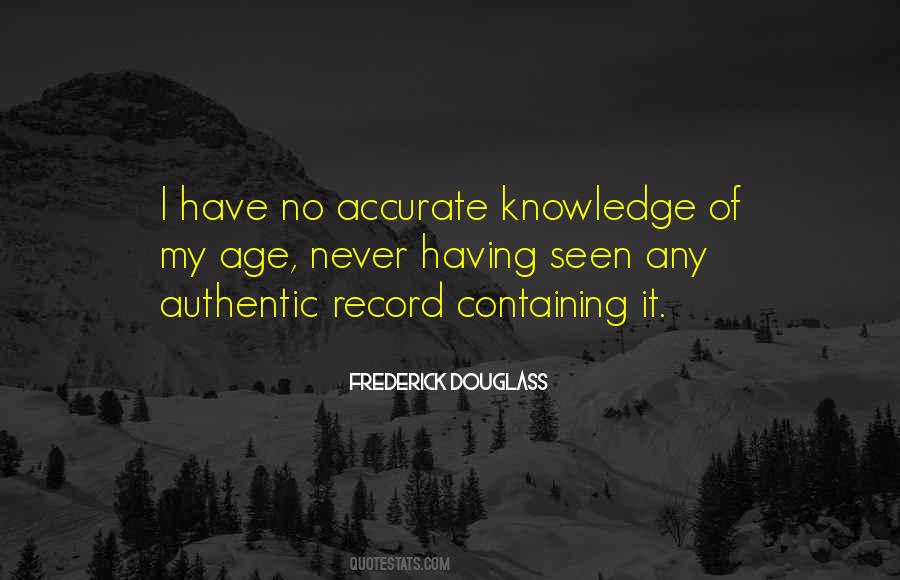Frederick Douglass Knowledge Quotes #1521916