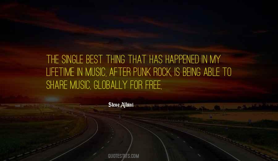 Best Rock Music Quotes #490690