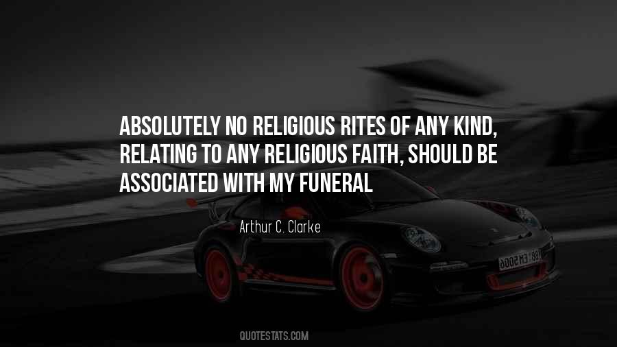 Funeral Rites Quotes #1447317