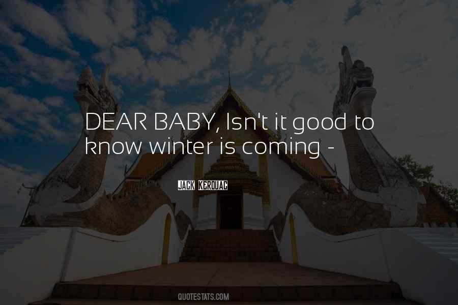 Coming Winter Quotes #1652208