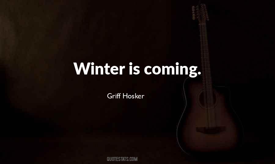 Coming Winter Quotes #723768