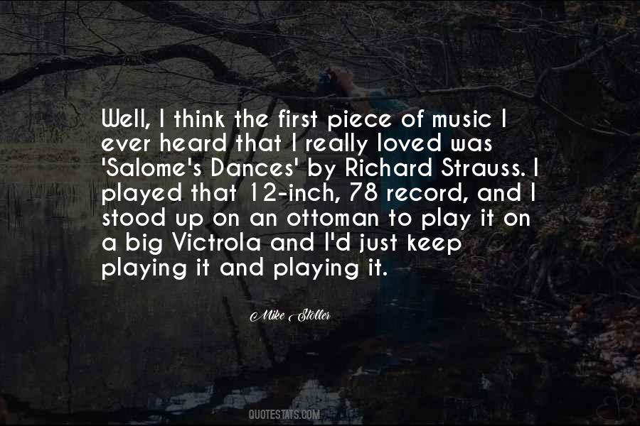 Keep Playing Music Quotes #132627