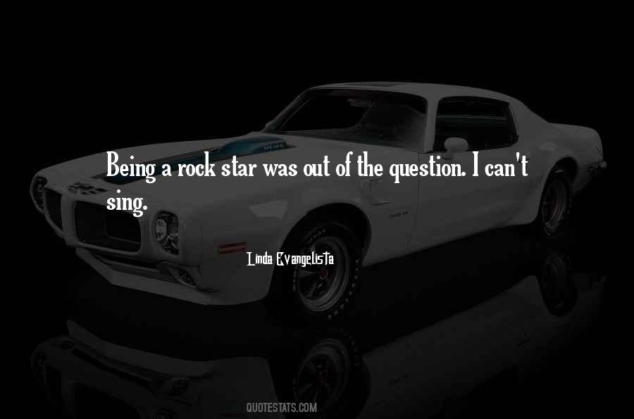 Being A Rock Quotes #462399