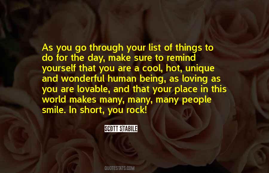 Being A Rock Quotes #481540