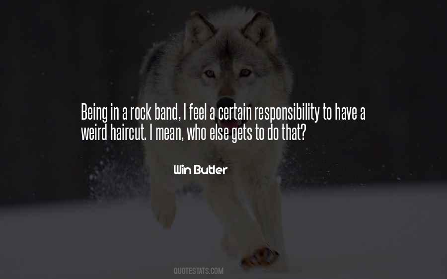 Being A Rock Quotes #616825