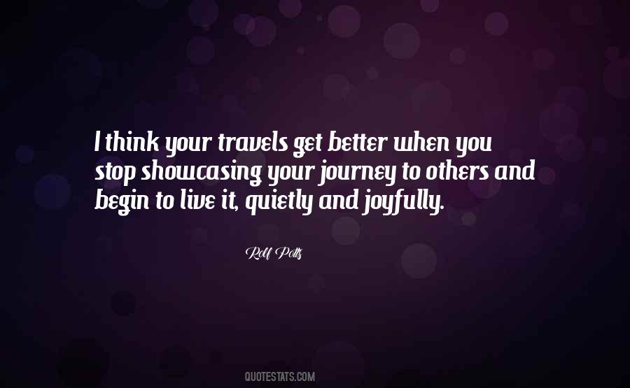 Better To Stop Quotes #331754