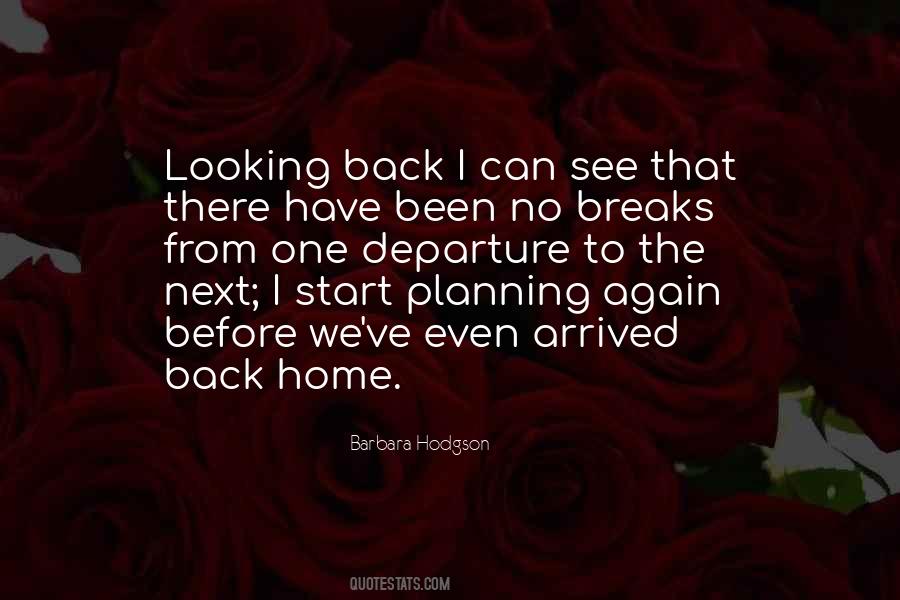 Travel Back Home Quotes #250040