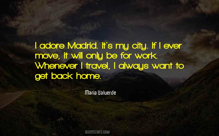 Travel Back Home Quotes #750661