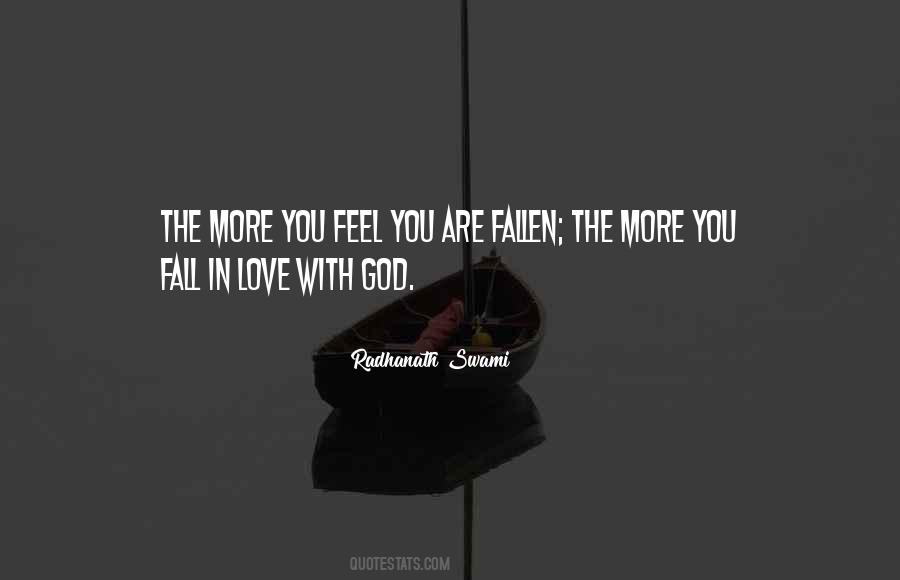 To Fall In Love With God Quotes #106705