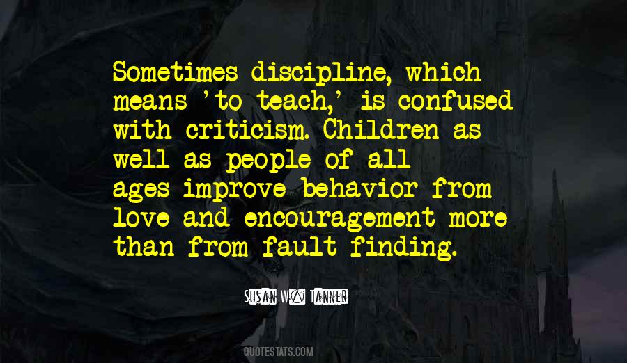 Love Discipline Quotes #1175603