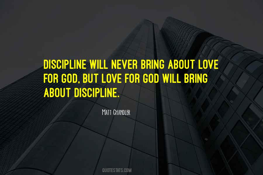 Love Discipline Quotes #1478251