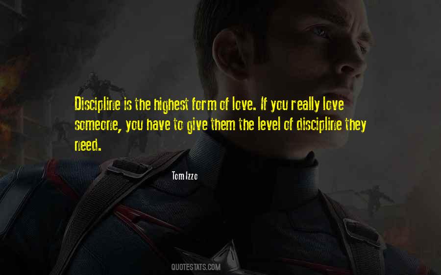 Love Discipline Quotes #1630787