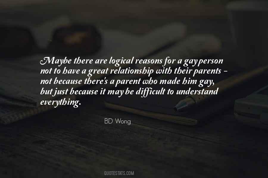 Parent Relationship Quotes #1414094